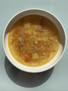 Суп дня - Щи из свежей капусты с курицей